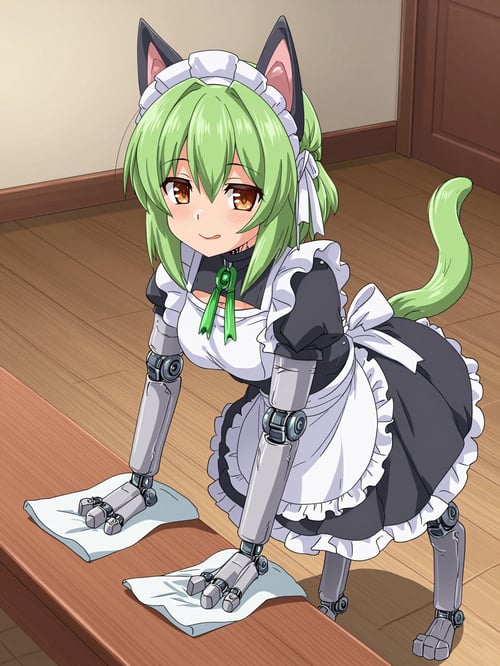 Human Pet - Artificial Dog/Cat Limbs concept LoRA by Min on Tensor.Art