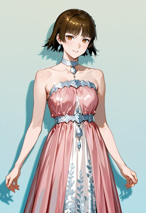 Pink Vogue Princess Dress by miaomiao on Tensor.Art