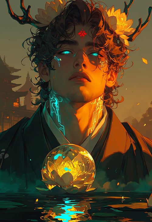 Nijimoon ANIMA male ver by MissFidonyo on Tensor.Art