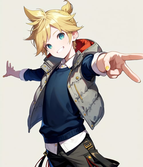 Kagamine Len with multi costumes [Vocaloid] by Min on Tensor.Art