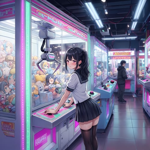 girl like claw machine by 鬼畫符 on Tensor.Art