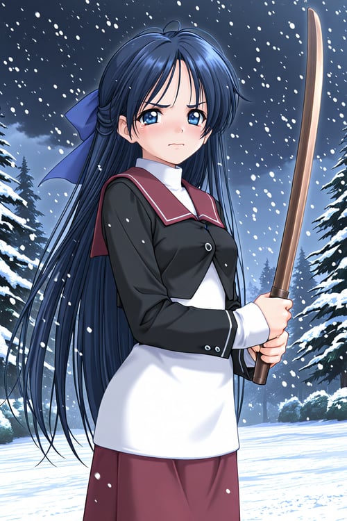 新倉 明日香(雪語り)/ Asuka Niikura (Yukigatari) by azrakuC on Tensor.Art