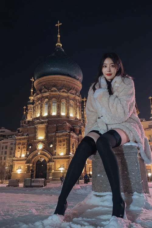 旅游系列-哈尔滨圣索菲亚大教堂-Saint Sophia by 会魔法de大麻瓜 on Tensor.Art