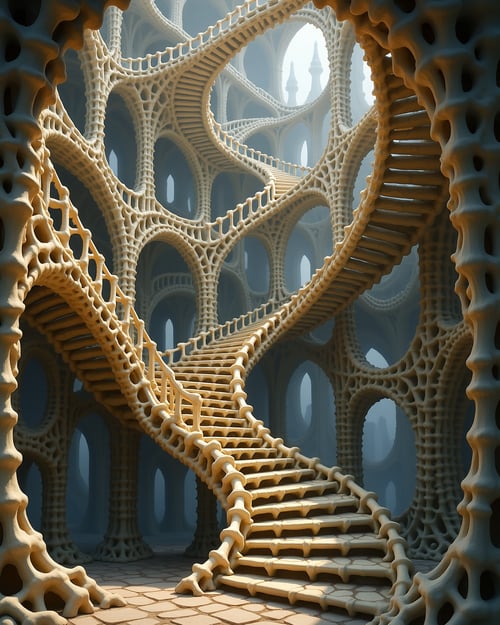 Bone Town - Ossuary World Morph by ThalisAI on Tensor.Art