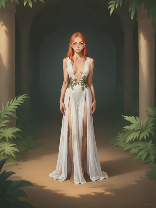 Goddess Dress by reprinter on Tensor.Art