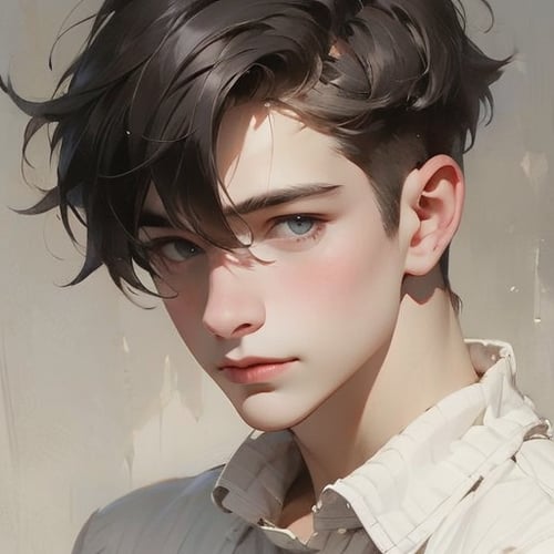 油画风格肖像男(于修) by 于修 on Tensor.Art