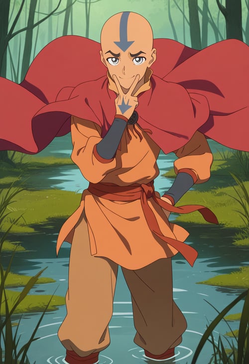 Aang - Avatar: The Last Airbender by user_828773386678290654 on Tensor.Art