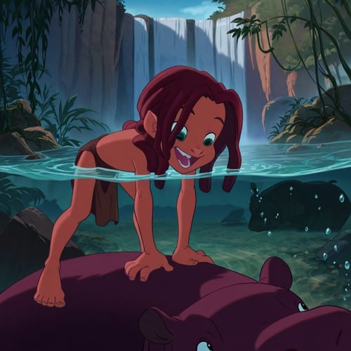 Young Tarzan (1999 film) by MetroAI7277 on Tensor.Art