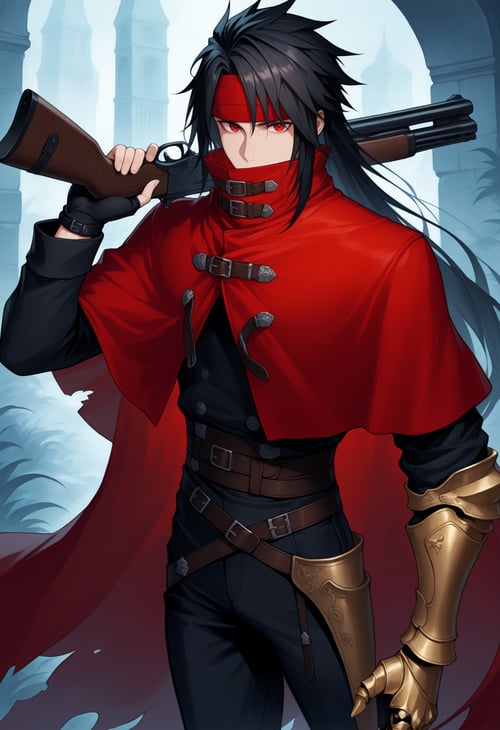 Vincent Valentine (Final Fantasy VII) [Illustrious by SilverKoray on Tensor.Art