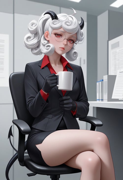 Pandemonica (Helltaker) - JustTNP by GleamingBlue on Tensor.Art