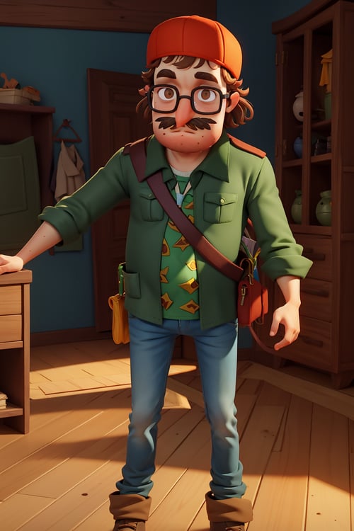 Quentin From Hello Neighbor 2 by Oliver DR on Tensor.Art