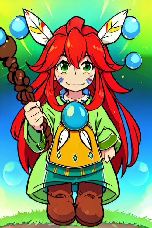 Popoi (Secret of Mana) by KitsuneGirl on Tensor.Art