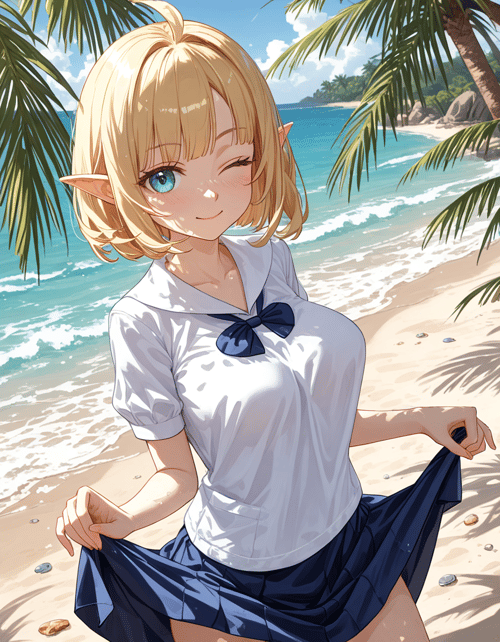 Thai junior high school uniform by reprinter on Tensor.Art