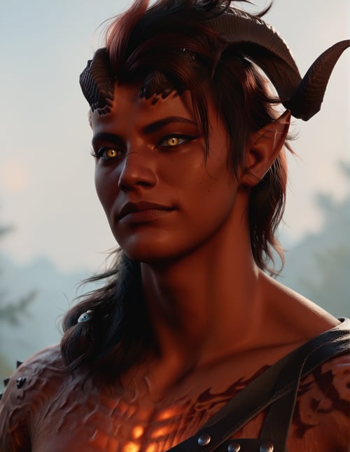 Karlach (Baldur's Gate 3) - PonyXL by Y on Tensor.Art