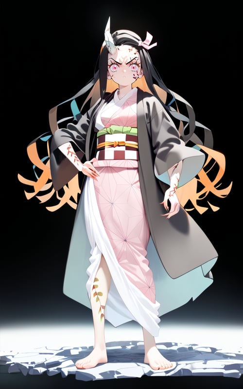 【鬼灭之刃-Kimetsu no Yaiba】祢豆子-Kamado Nezuko by Tangerboom on Tensor.Art