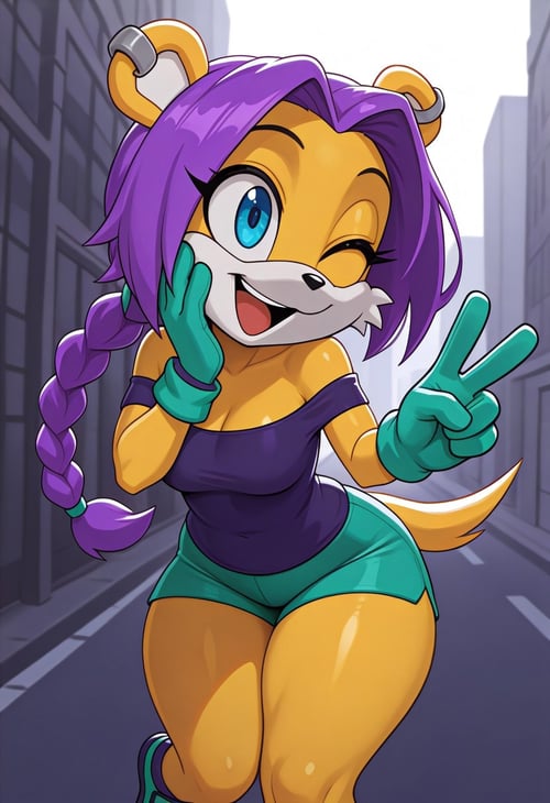 Melody Prower - (Sonic) by BassVelvet2j378 on Tensor.Art