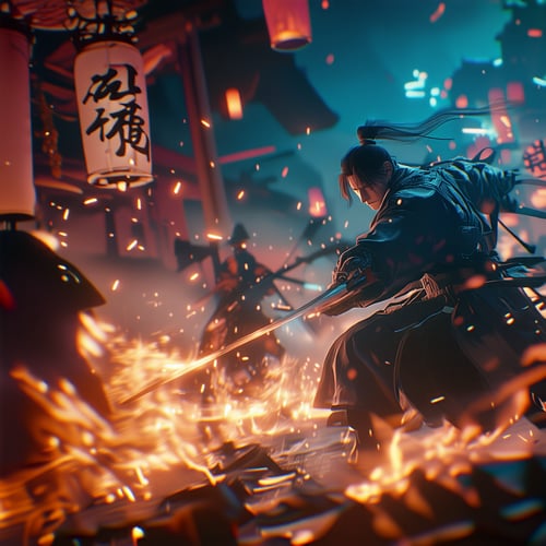 剑舞sd3 by milk on Tensor.Art