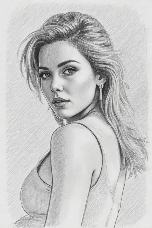 Pencil_drawing 2_FLUX by Anna ai art on Tensor.Art