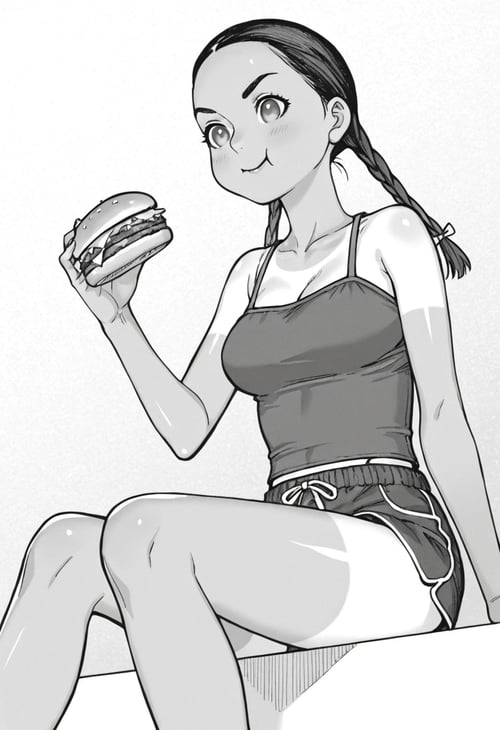 Kawashima Tamako | Tamako's Research Project (まなざし珠子の自由研究) by PinGOrio on Tensor.Art