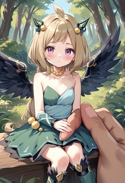 Yu-Gi-Oh! - Hugin the Runick Wings (神碑の翼フギン) PonyX by layer on Tensor.Art