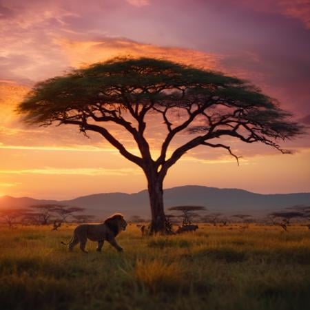 The Lion King style XL + F1D (National Geographic) by user_720431629750874608 on Tensor.Art