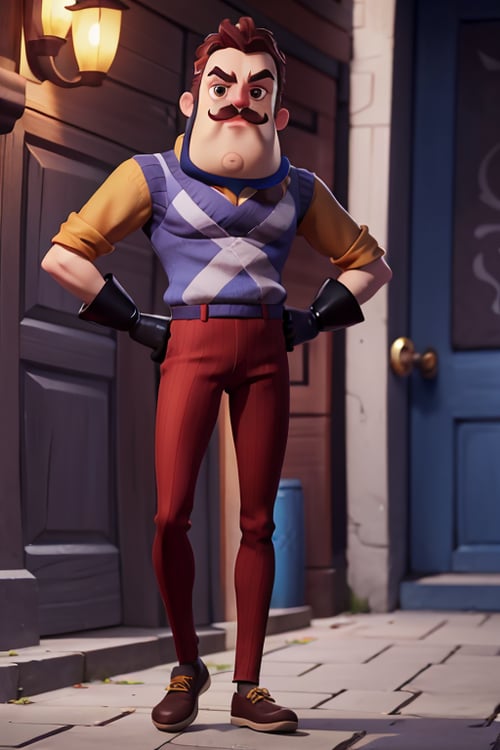 Theodore Peterson Hello Neighbor by Oliver DR on Tensor.Art