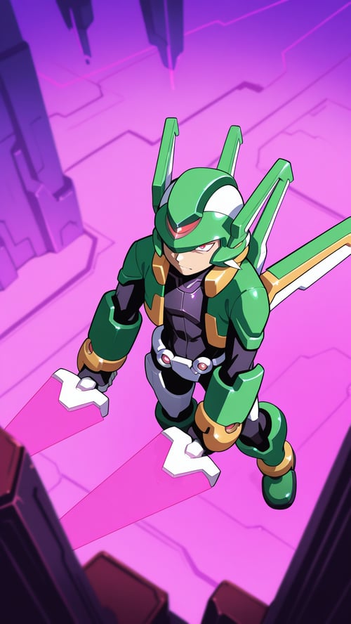 Model H - Megaman ZX Advent by bfai on Tensor.Art