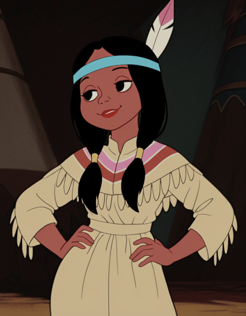 Tiger Lily (Peter Pan - 1953) IL by elderagent on Tensor.Art