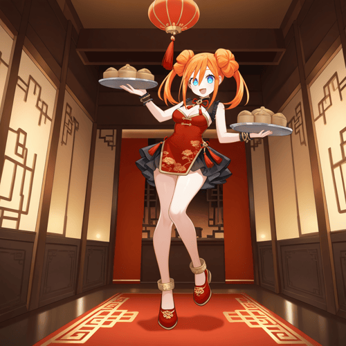 Uzume - Hyperdim. Neptunia (14 Outfits/3 Forms) by Khanykov01 on Tensor.Art