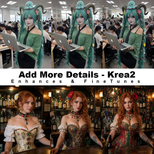 Add More Details - Krea2 | Enhances & FineTunes by Shopon_skp on Tensor.Art