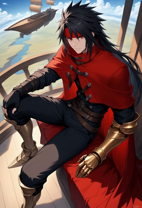 Vincent Valentine (Final Fantasy VII) [Illustrious by SilverKoray on Tensor.Art