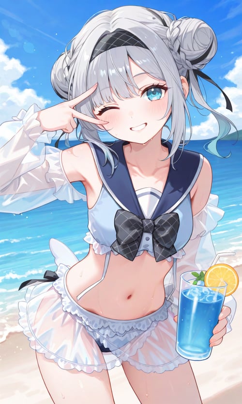 [Illustrious] Kaga Sumire(花芽すみれ) - remaked Taisho  by chili1 on Tensor.Art