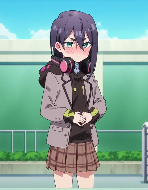 Kurumi Haraga (原賀 胡桃) - The 100 Girlfriends by Ttan on Tensor.Art