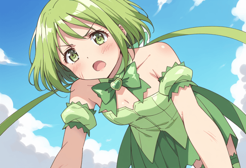 Mew Lettuce/Midorikawa Lettuce (Tokyo Mew Mew New) by Ttan on Tensor.Art