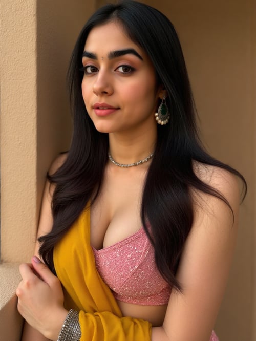 Downblouse saree for flux by BeuT_Ai on Tensor.Art