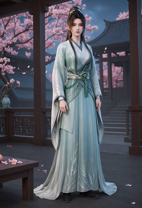 宁姚服装4-国漫-Illustrious光辉 by 云落 on Tensor.Art