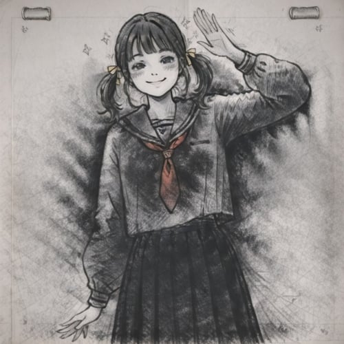 SILENT HILL f | Diary sketch art style by BomBarda on Tensor.Art