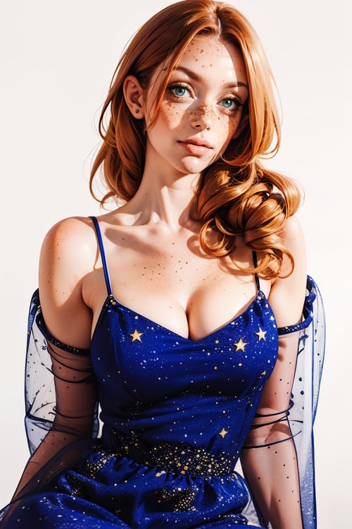 Starry Sky Dress - Freckledvixon by Ttan on Tensor.Art