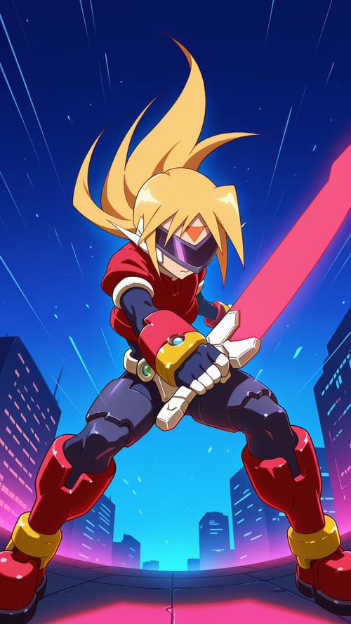 Girouette (+Model Z) - Megaman ZX by bfai on Tensor.Art