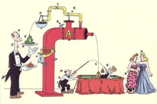 Rube Goldberg 1 CapD6Cos5 2025-02-10 23:04:13 by NobodyButMeow on Tensor.Art