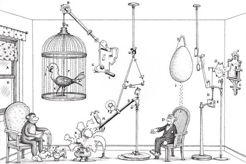 Rube Goldberg 1 CapD6Cos5 2025-02-10 23:04:13 by NobodyButMeow on Tensor.Art