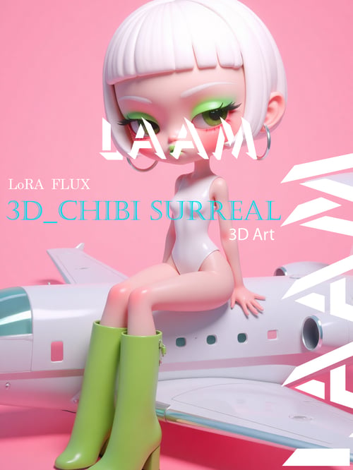 flux-lora_3D_CHIBI_SURREAL by Laam on Tensor.Art