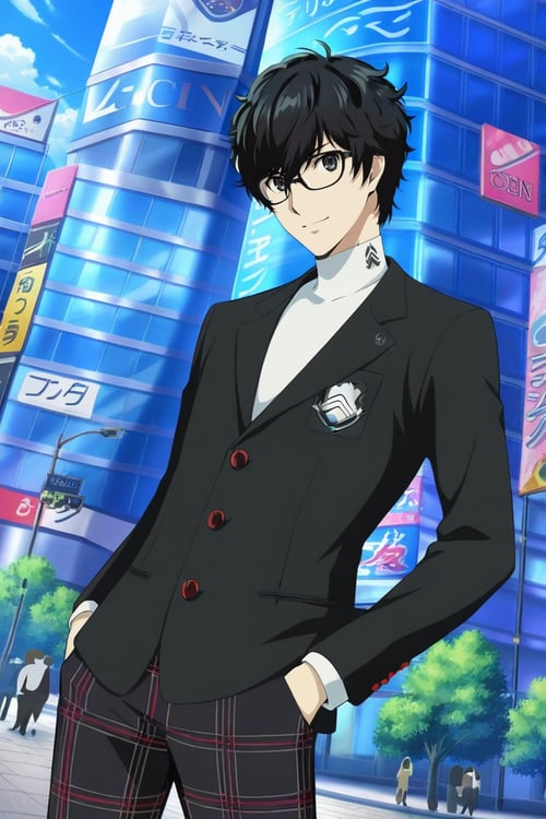 Ren Amamiya (Persona) by IkemenAddictAi on Tensor.Art