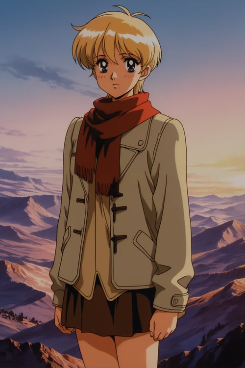 Escaflowne retro anime style by adachi main 2007 on Tensor.Art