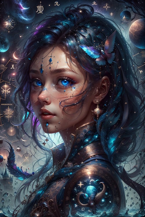 Water Astrology Element Style - DarkStorm12 by Ttan on Tensor.Art