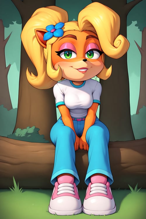 Coco Bandicoot (Crash Nitro Kart) - COMMISSION LoR by KillerUwU13_AI on Tensor.Art