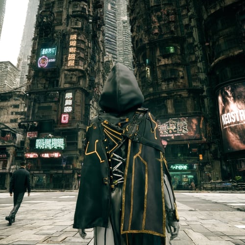 Cyberpunk City (Stellar Blade: Blood Rain) by 鬼畫符 on Tensor.Art