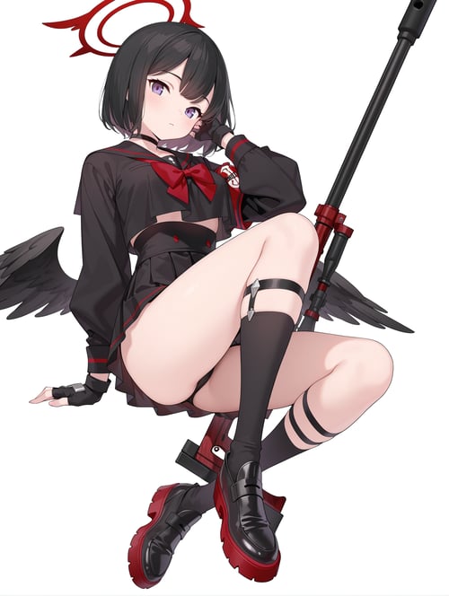 【Illustrious】 静山 マシロ ブルーアーカイブ (Shizuyama Mashiro)( by sg5e3 on Tensor.Art