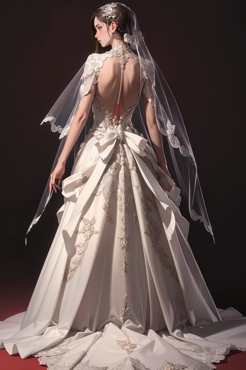 wedding dress set by miaomiao on Tensor.Art