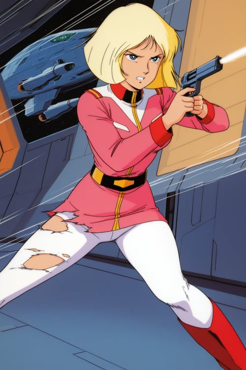 Sayla Mass セイラ・マス  Mobile Suit Gundam 機動戦士ガンダム by user_853931801855396637 on Tensor.Art
